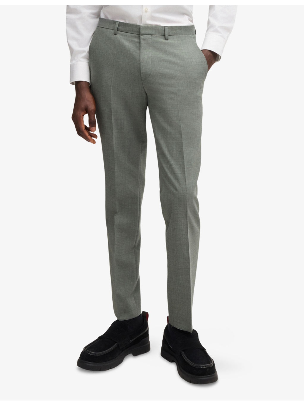 Two-Piece Wool-Blend Suit - 6