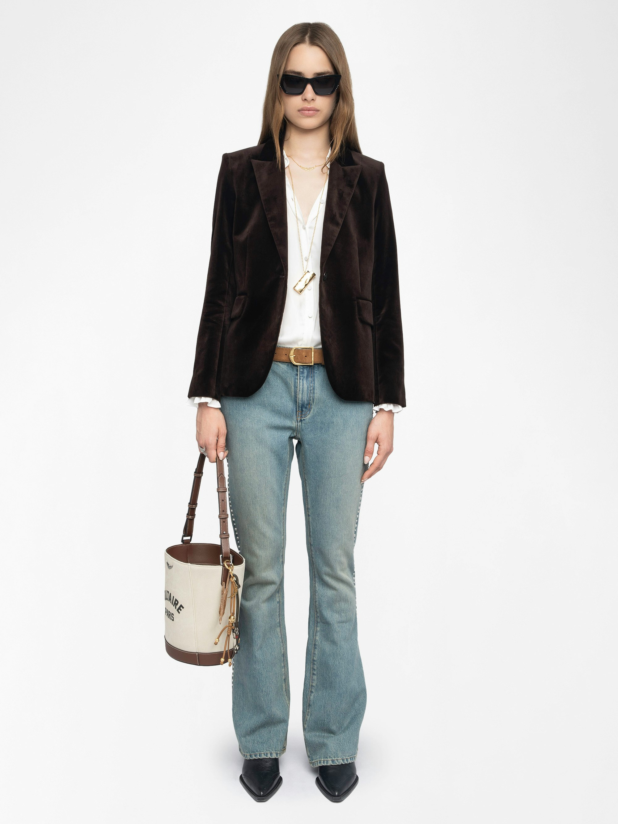 Vavy Velvet Blazer - 2