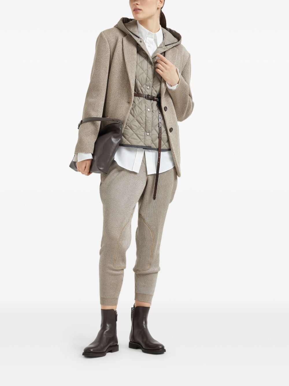 quilted gilet - 2