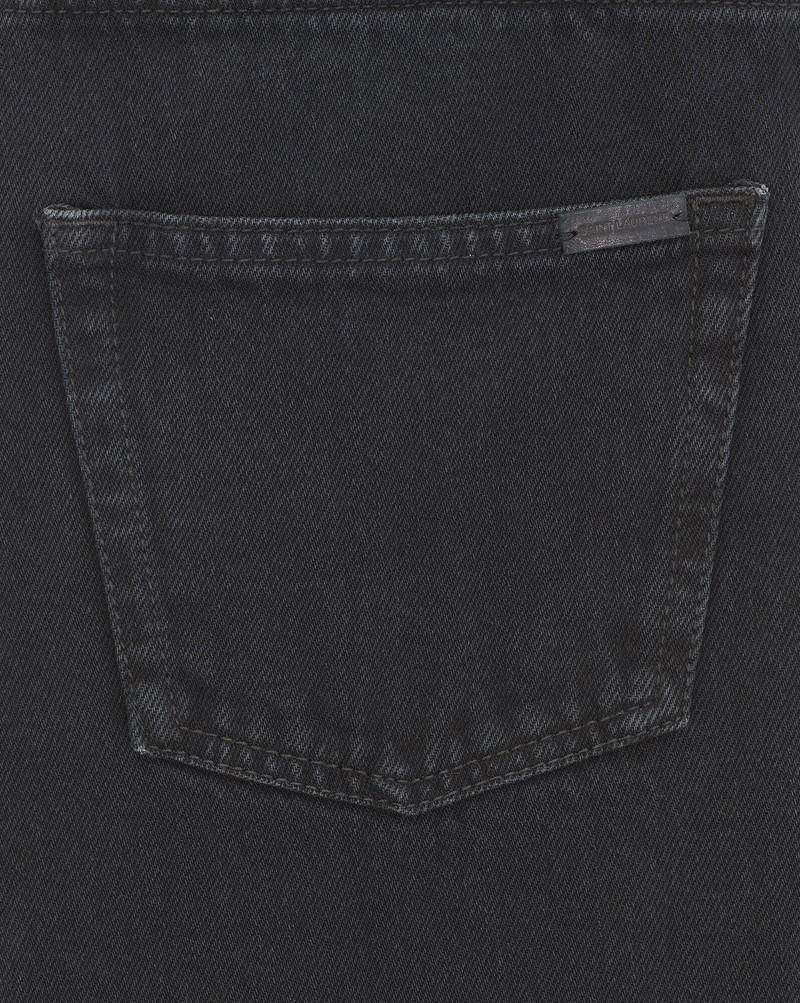 straight-leg jeans in spring black corduroy 4