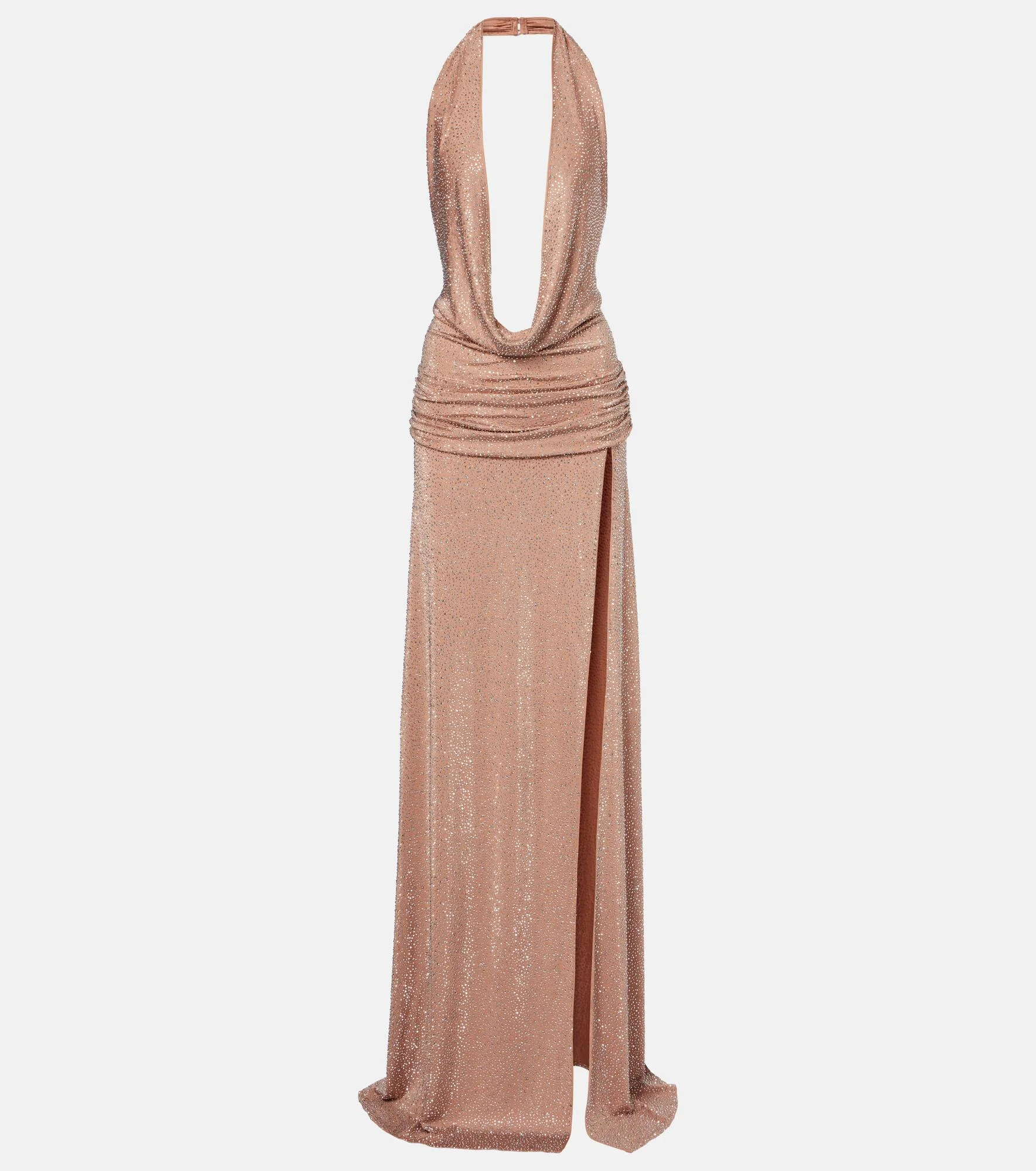 Tanit embellished open-back gown - 1