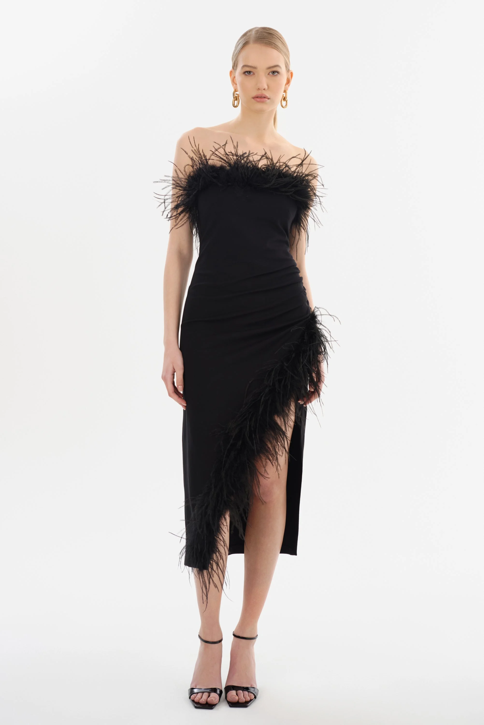 FREYA | Strapless Midi Dress - 1
