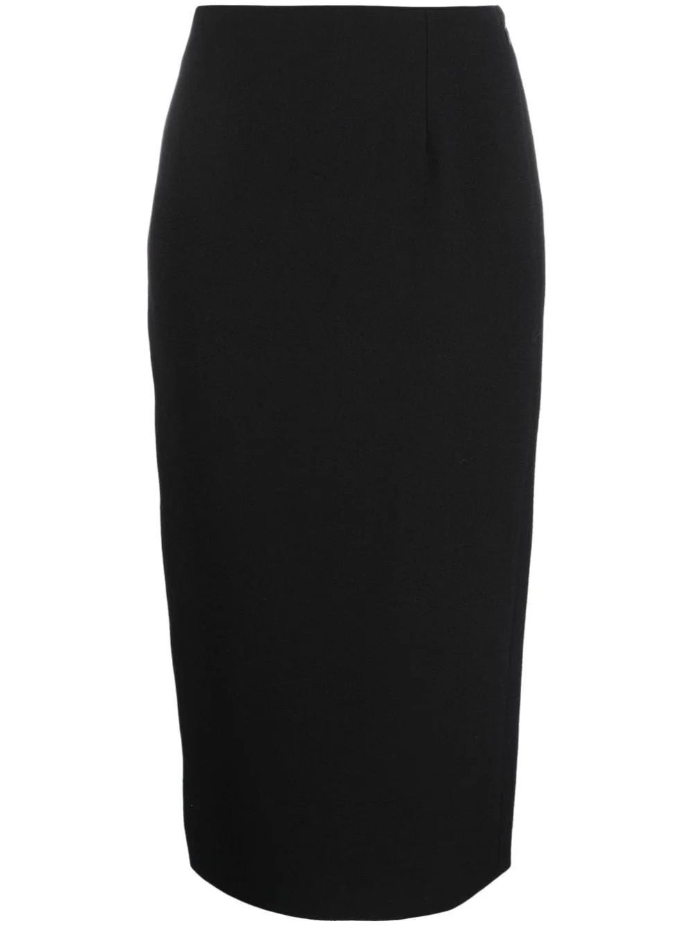 wool-bouclé pencil skirt - 1