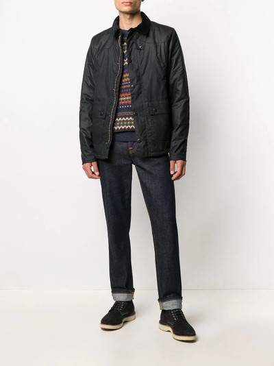 Barbour classic-collared jacket outlook