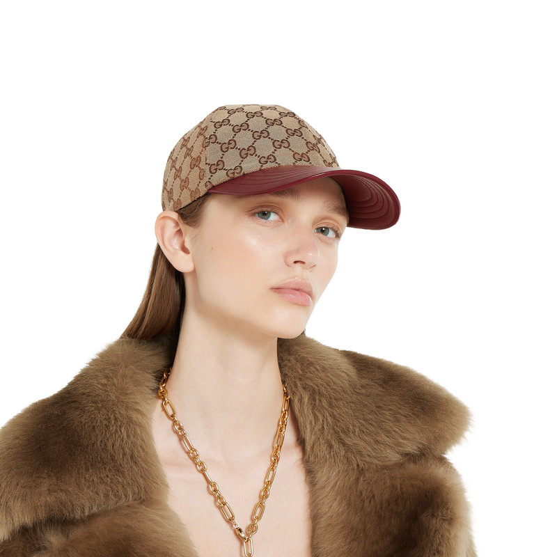 GG canvas baseball hat 3