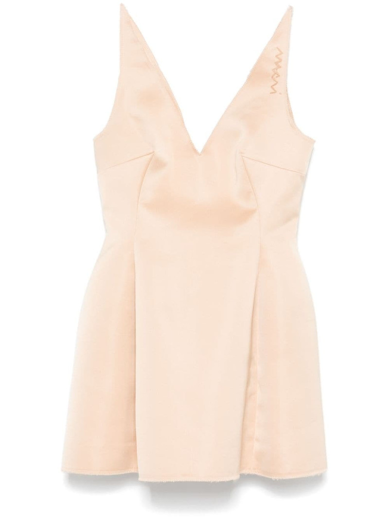 duchess satin mini dress 1
