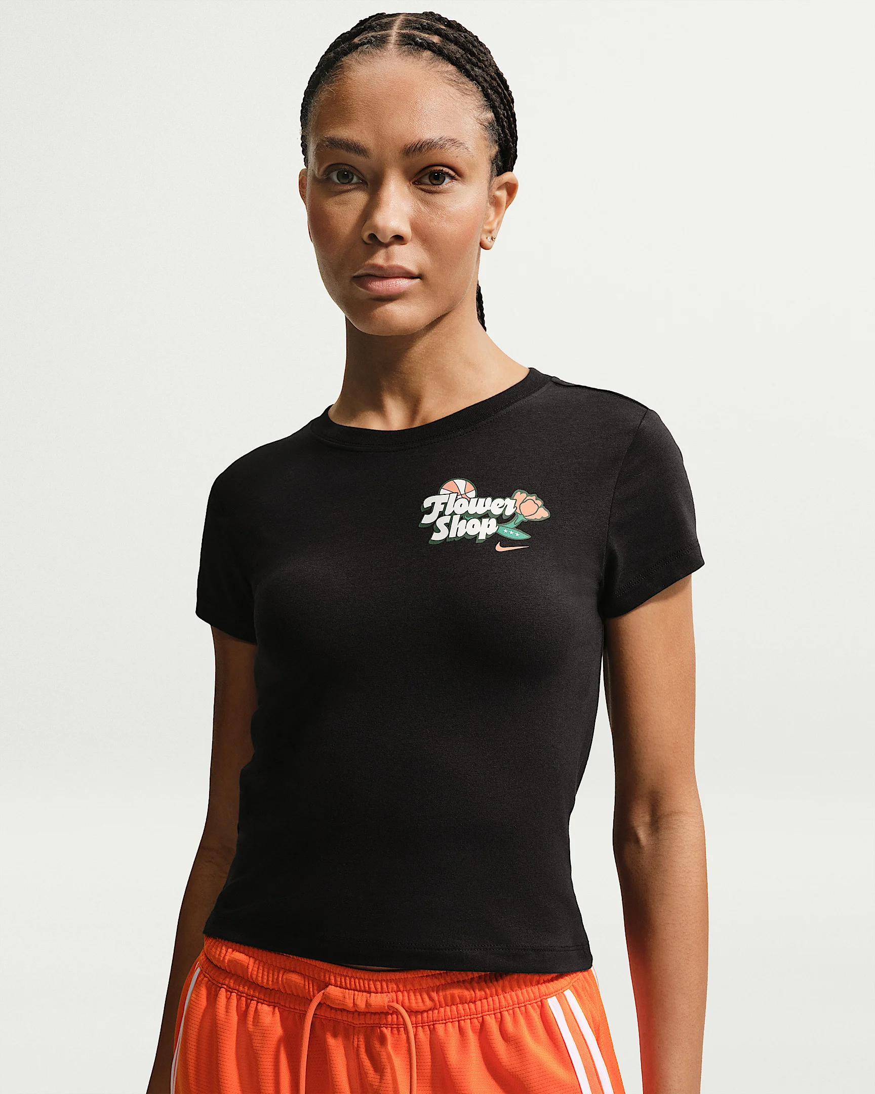 Nike Women's Short-Sleeve Graphic Basketball T-Shirt - 1
