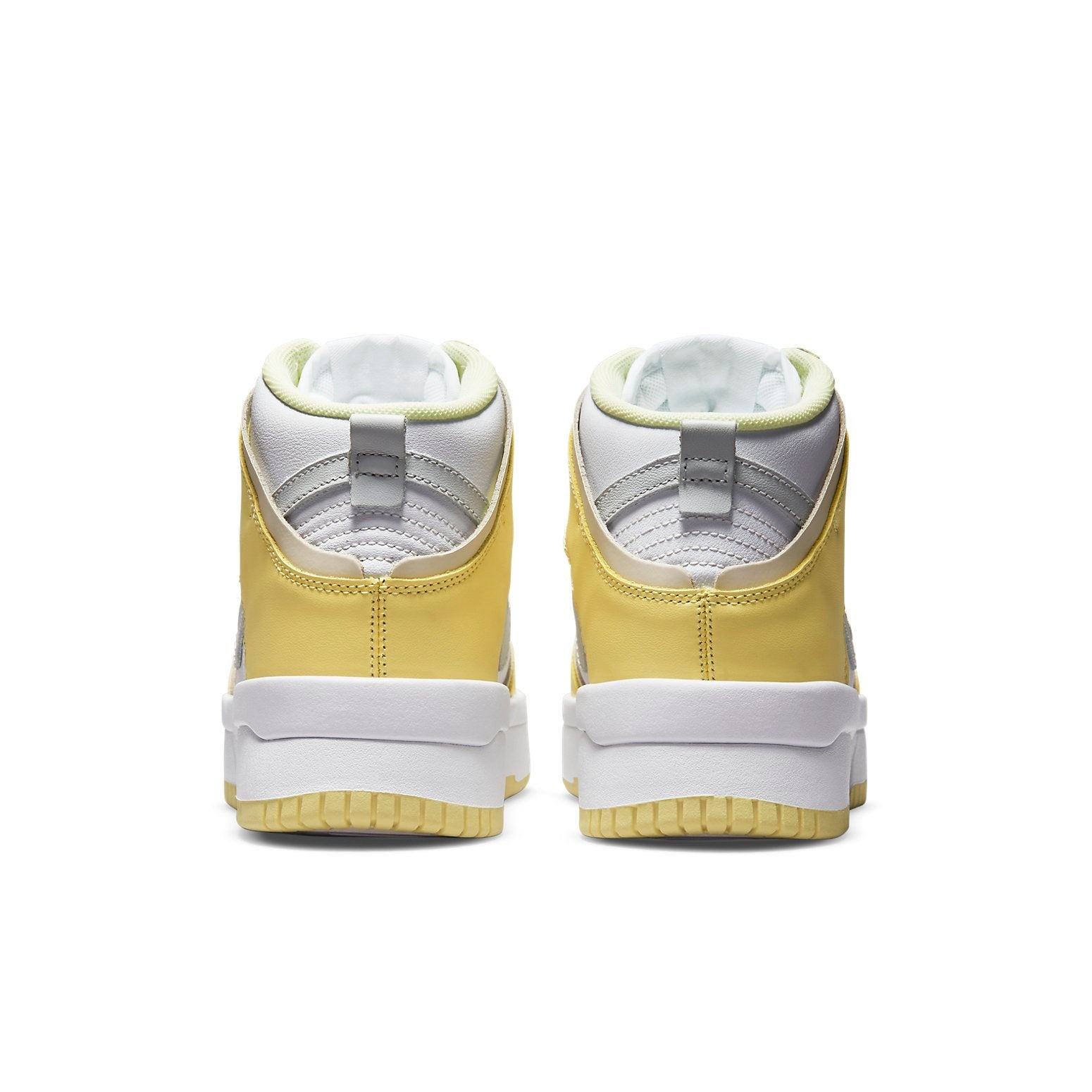 (WMNS) Nike Dunk High Up 'White Citron Tint' DH3718-105 - 5