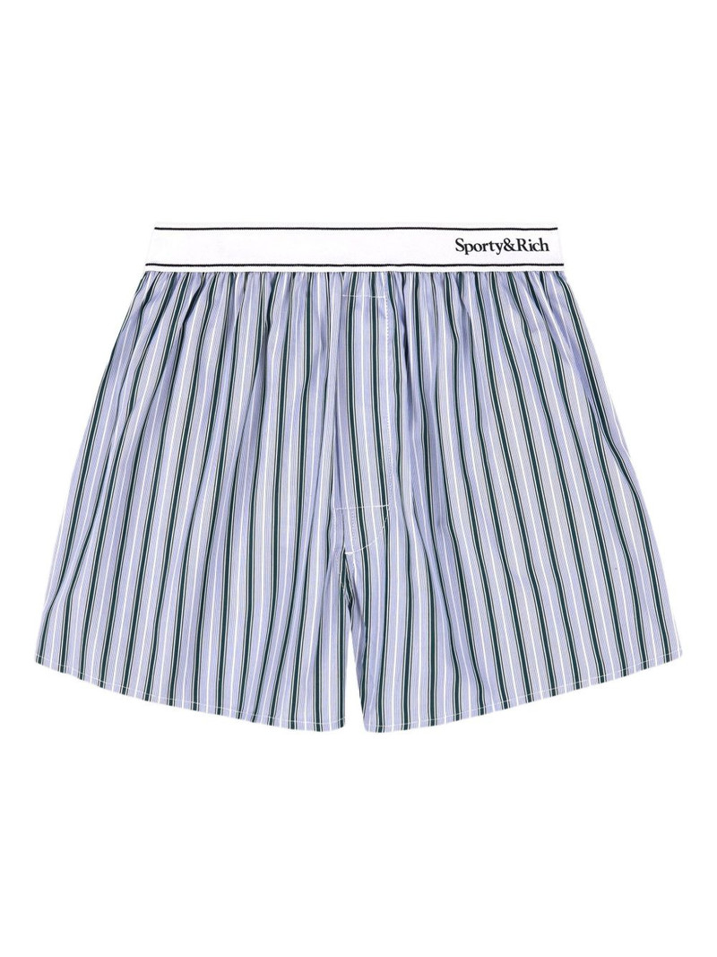Serif striped boxer shorts 1