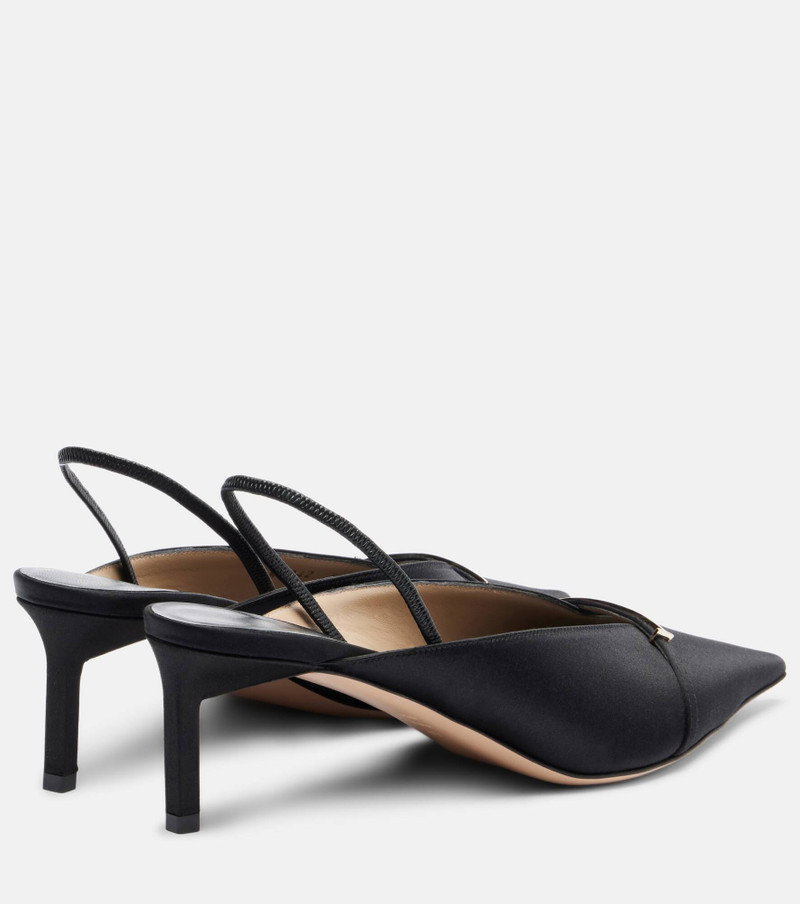 TOM FORD T Icon 55 satin slingback pumps outlook