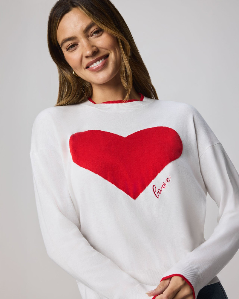 Splendid Leah Love Sweater outlook