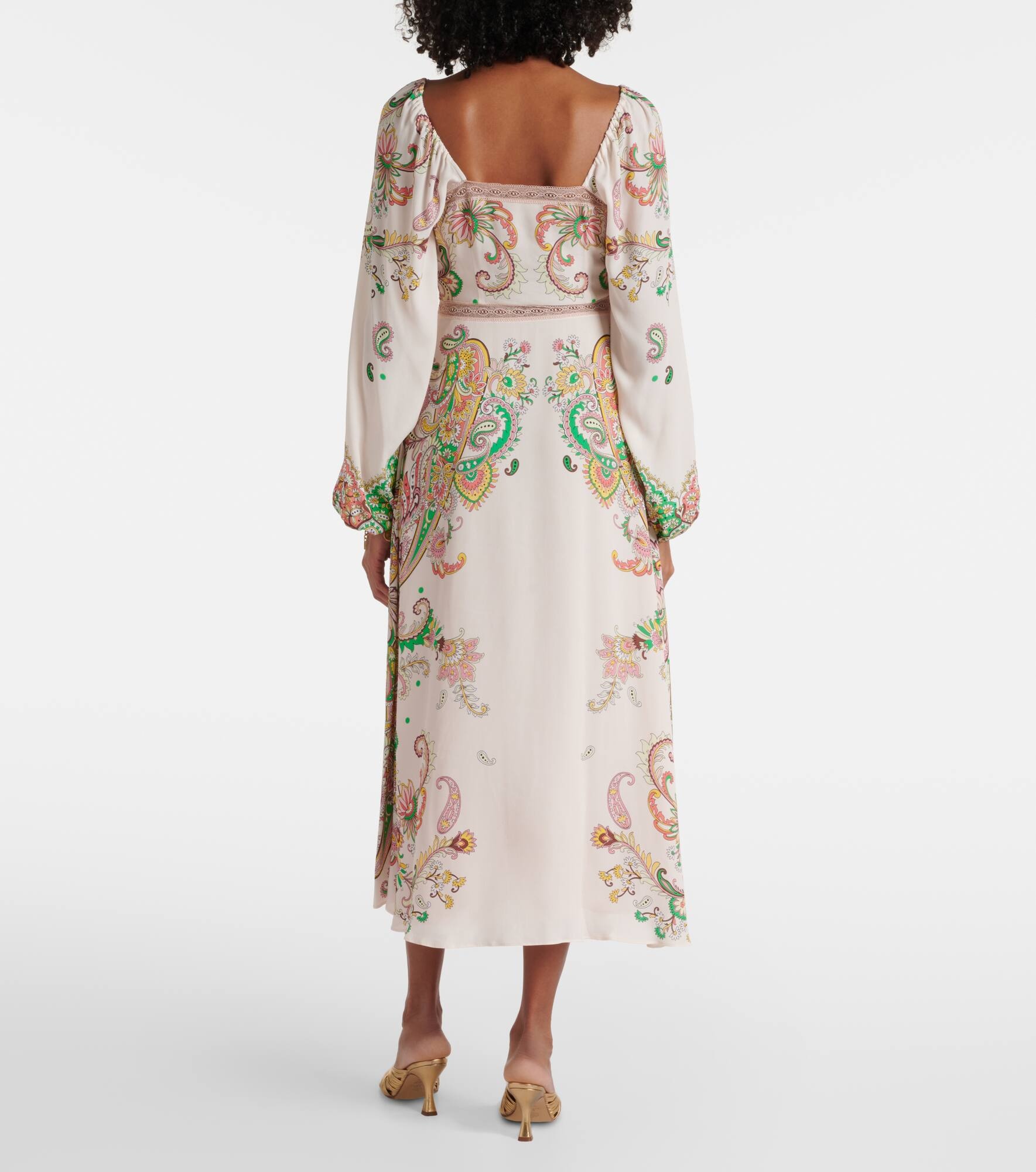Printed midi dress - 3
