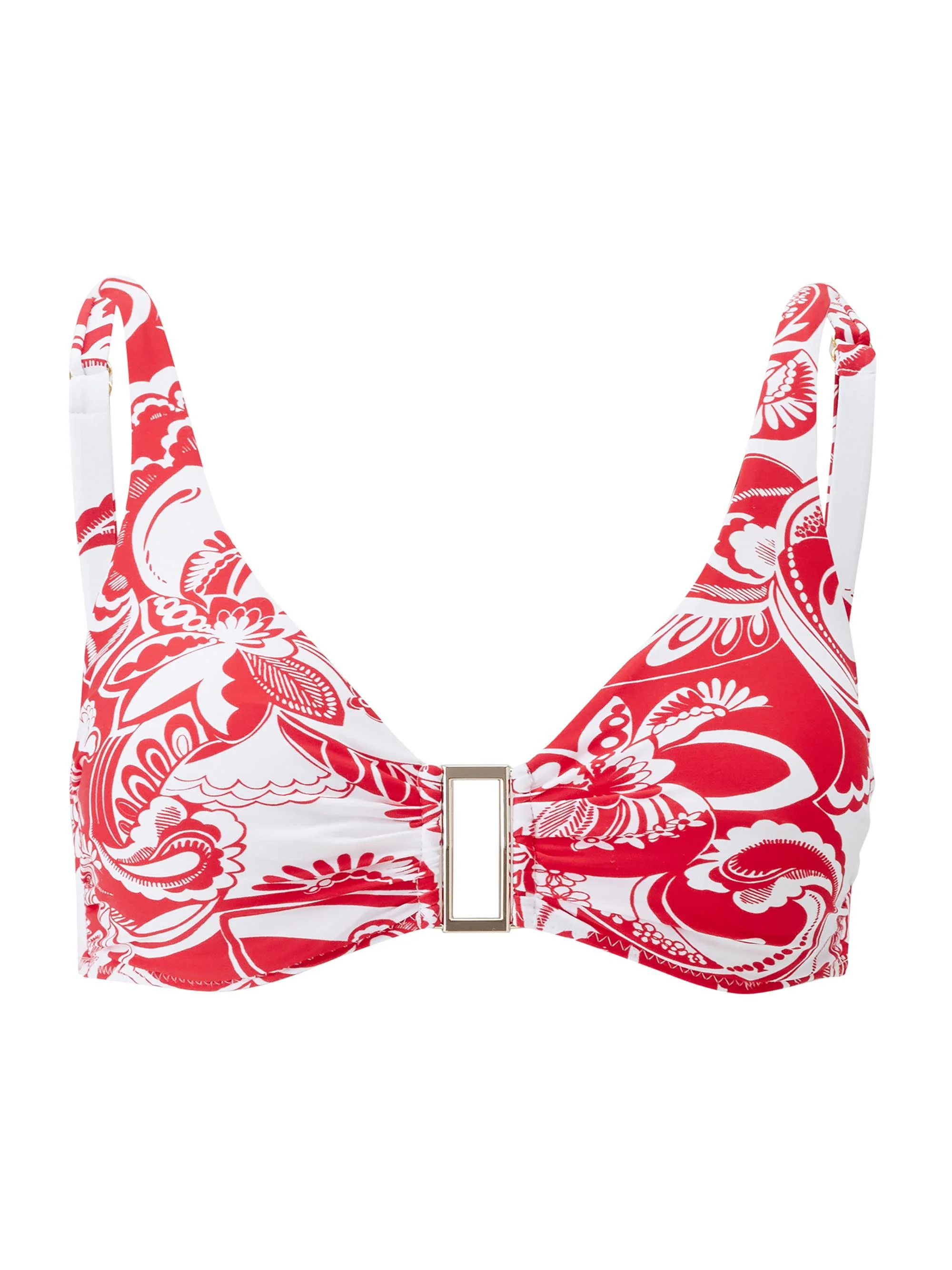 Women's High Summer Bel Air Underwire Bikini Top - Floral - 1