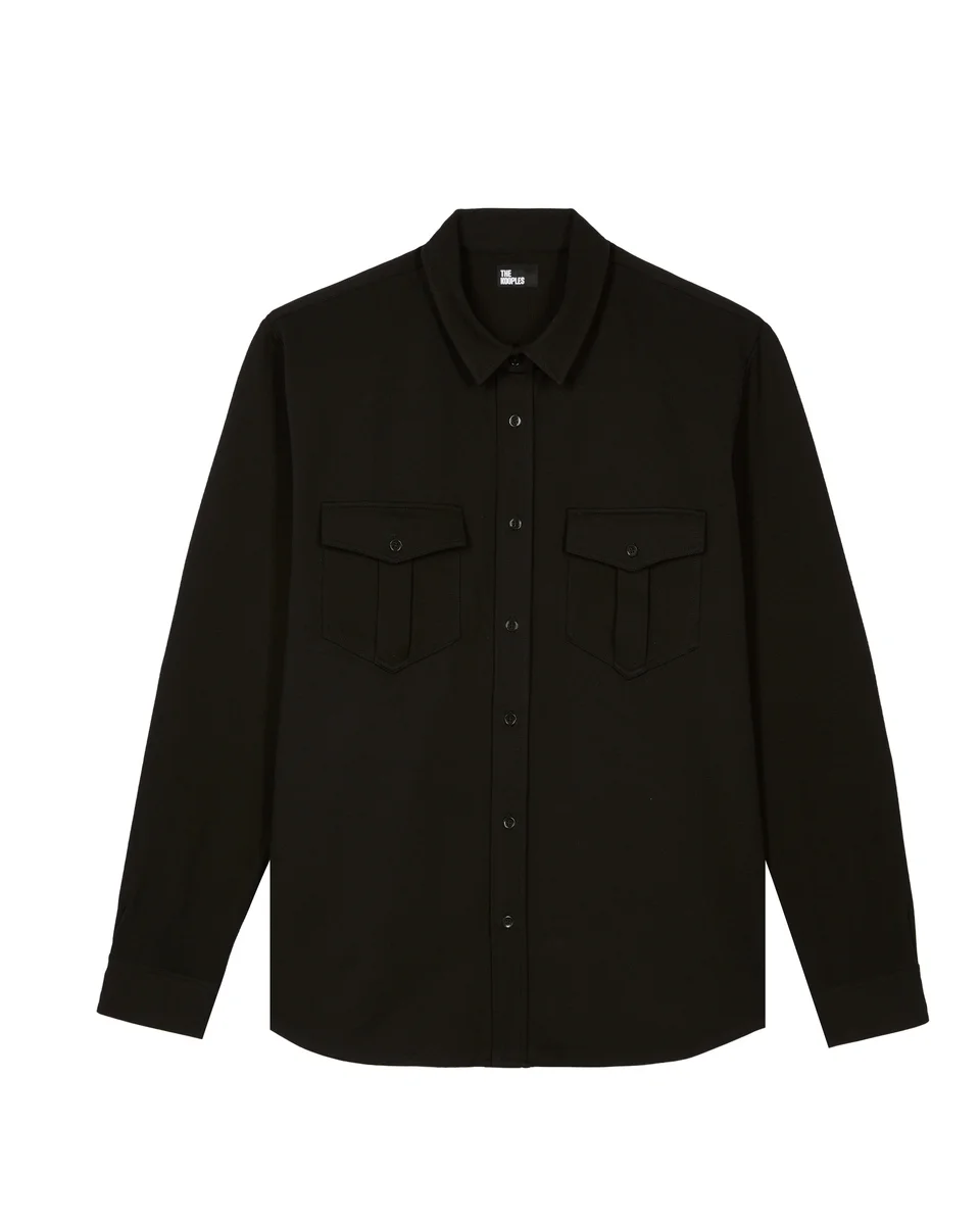 BLACK MILANO SHIRT - 1