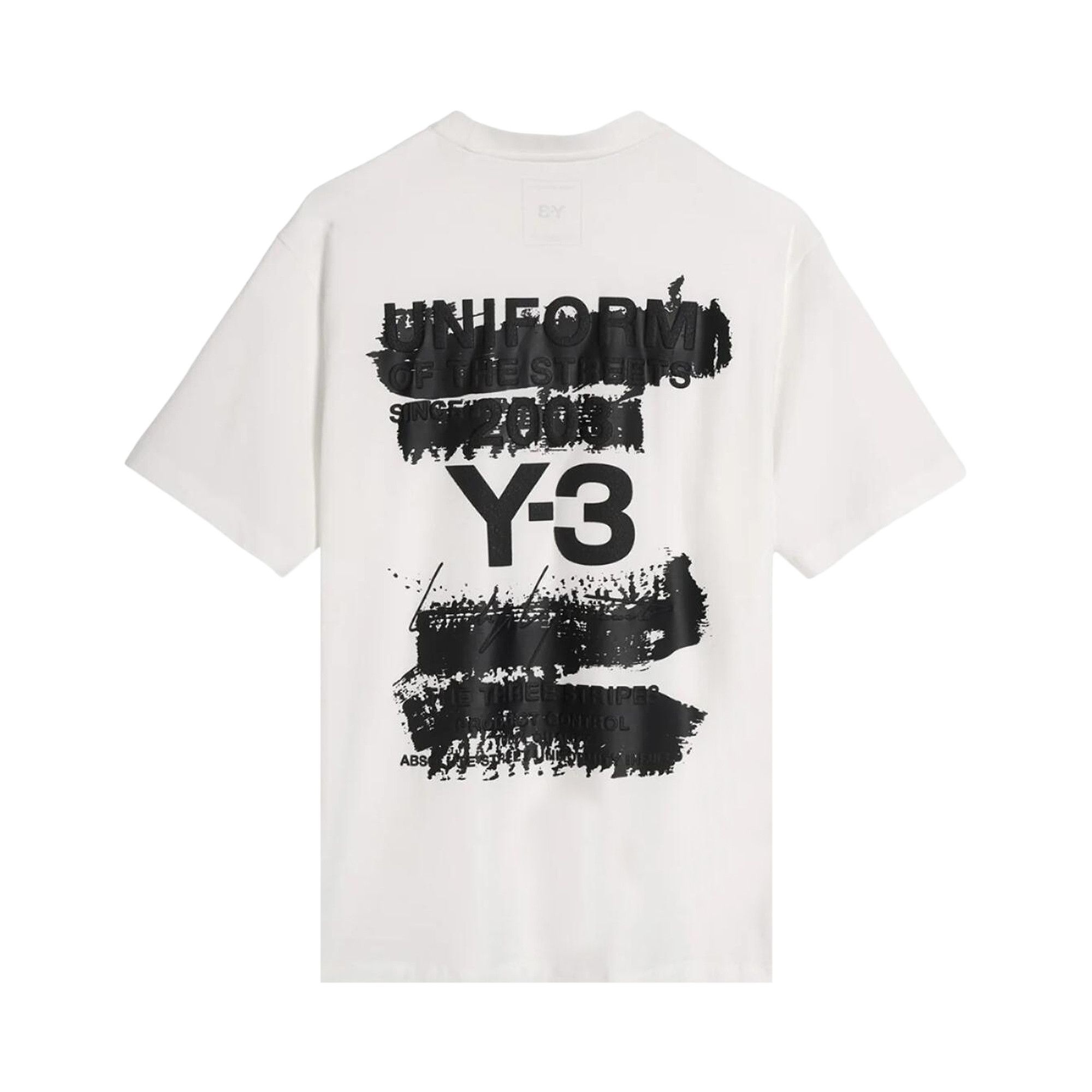 Y-3 Graphic Short-Sleeve Tee 'White' - 2