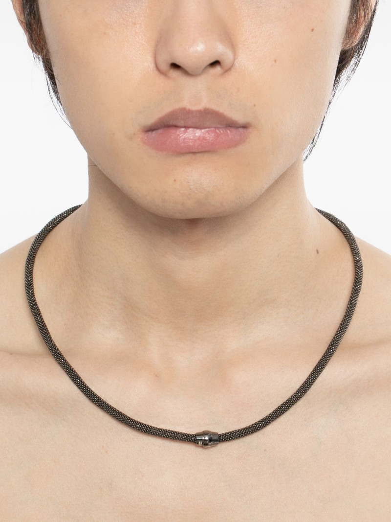 GIORGIO ARMANI TUBULAR NECKLACE outlook