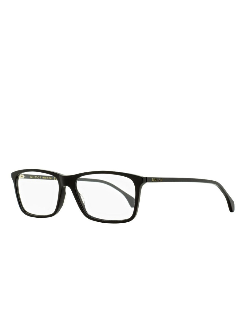 GUCCI rectangular logo glasses outlook