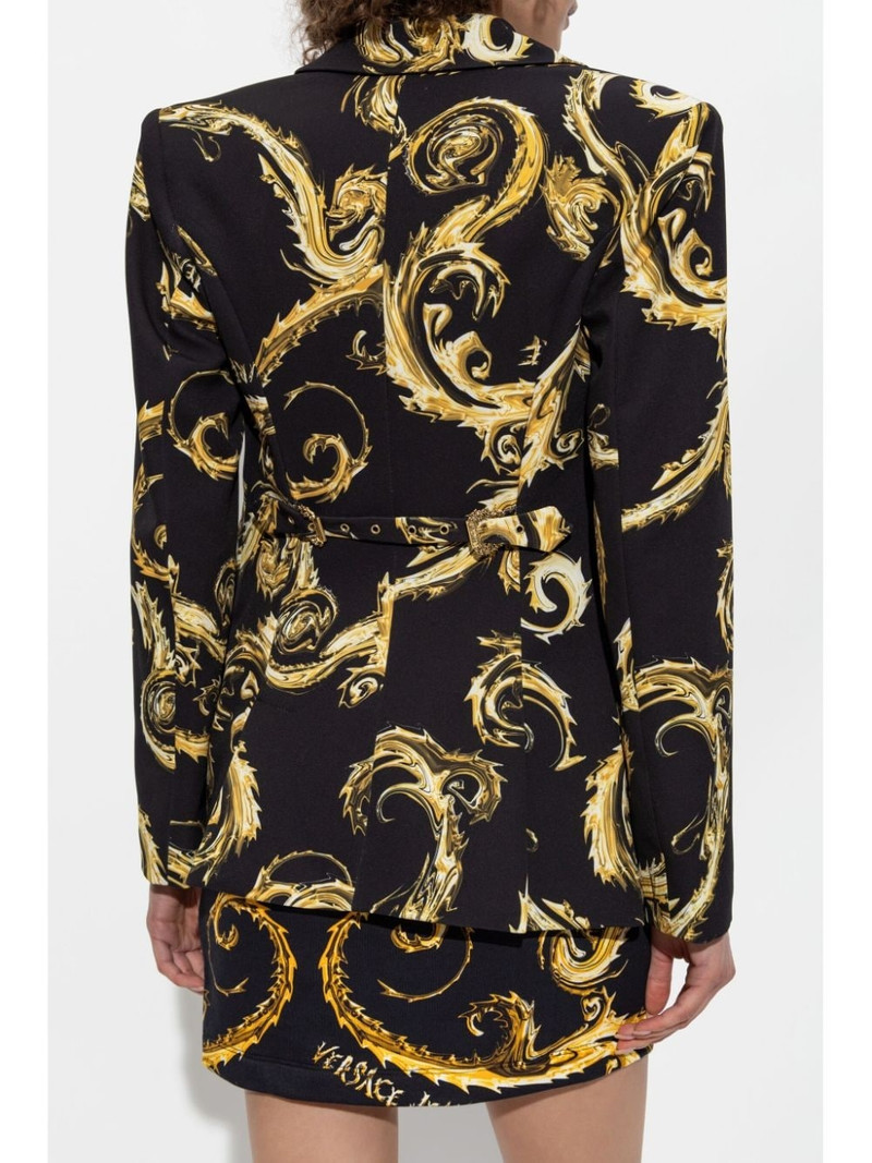 Barocco-print blazer 4