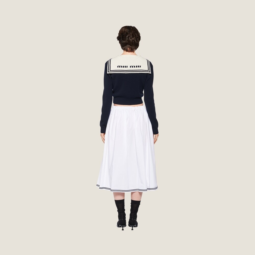 Poplin skirt - 3