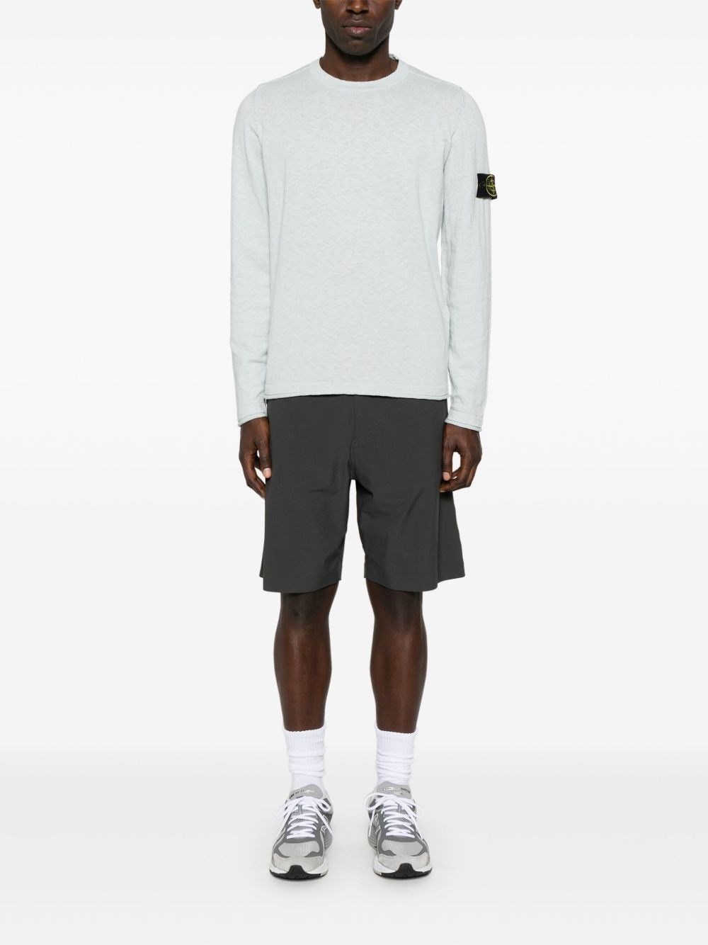 Logo cotton crewneck sweater - 5