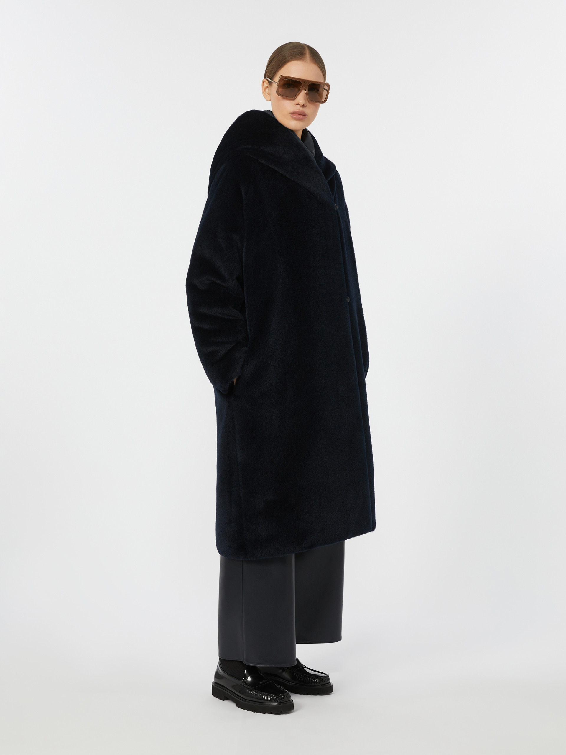 ORION Reversible down jacket in water-repellent fabric and faux fur - 2