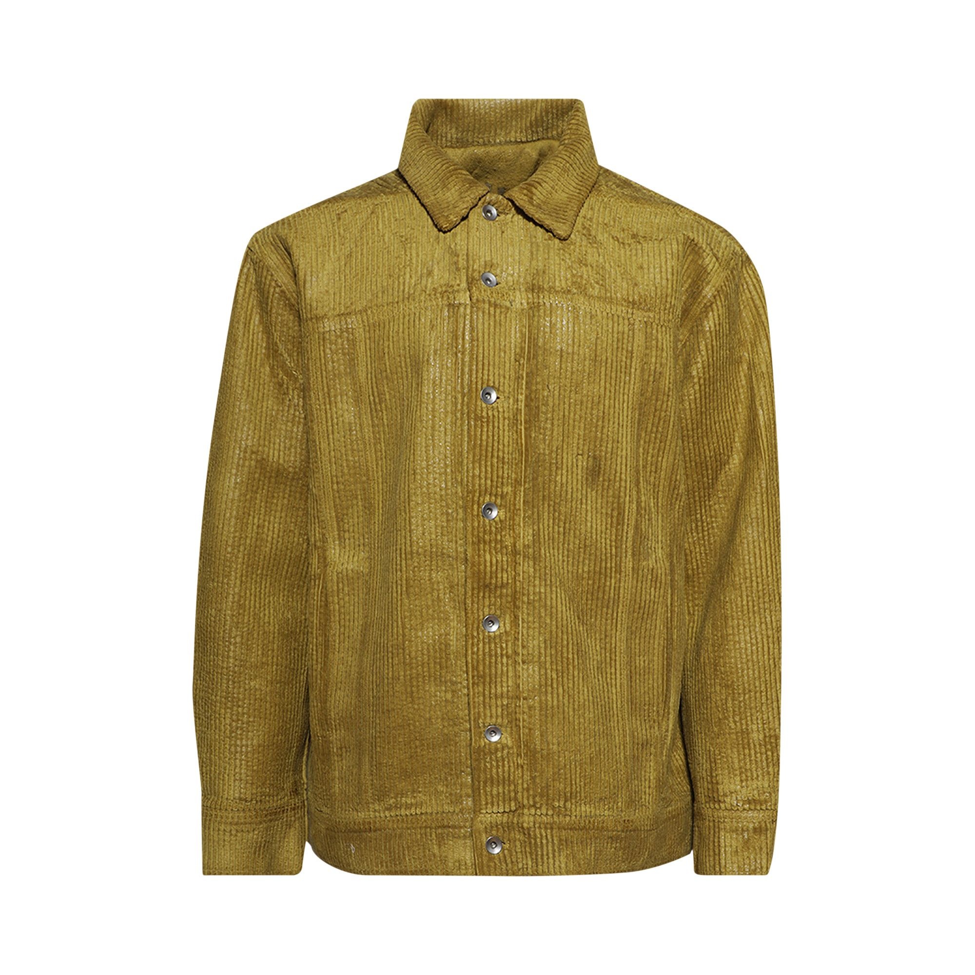 Rick Owens DRKSHDW Jumbo Worker Jacket 'Ochre' - 1