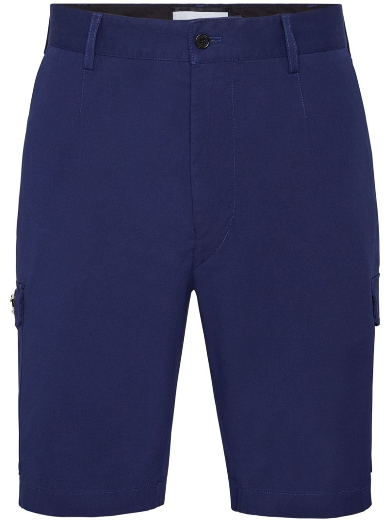 logo-plaque cargo shorts 1