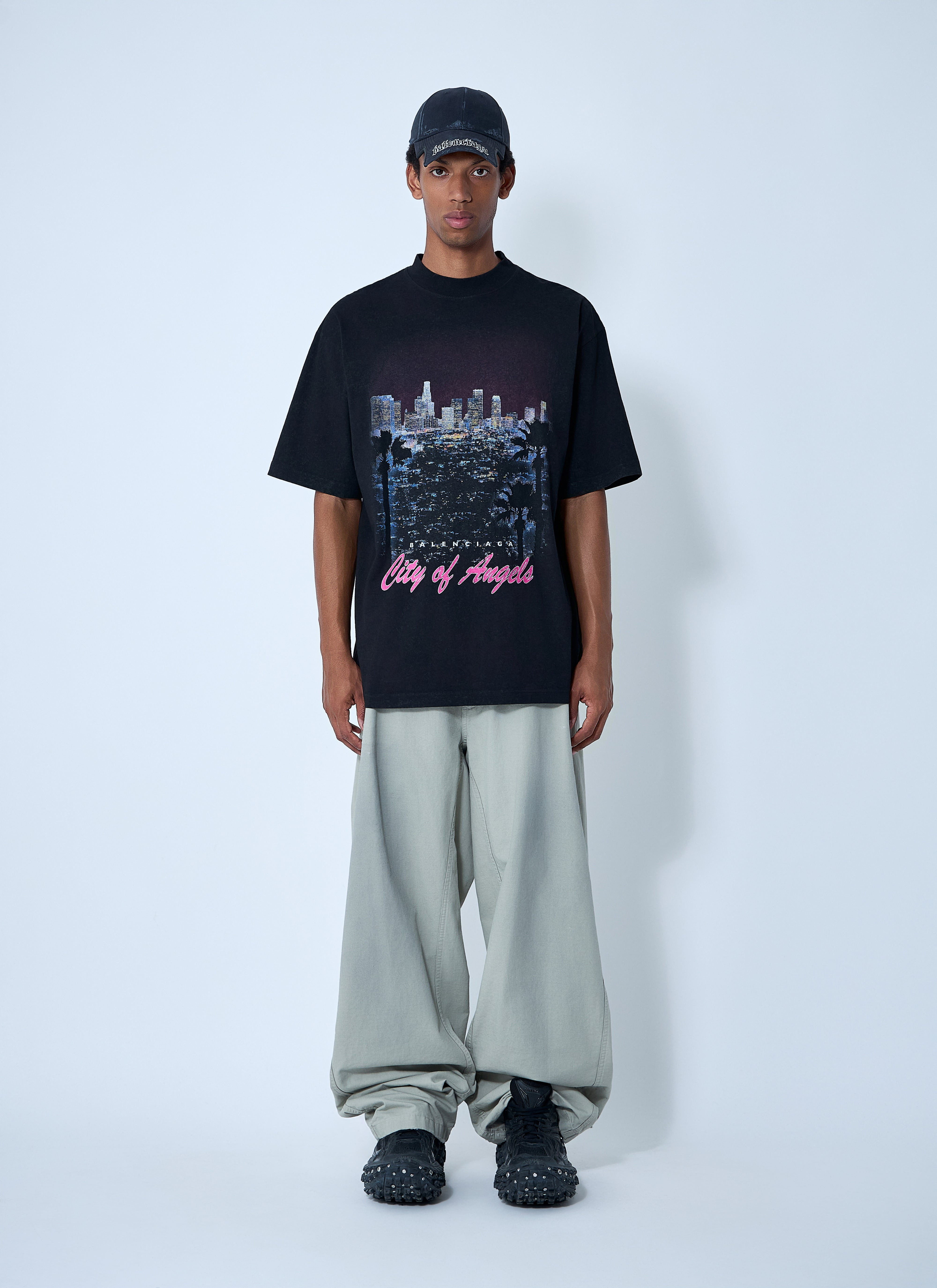 Balenciaga Men City Of Angels T-Shirt - 2