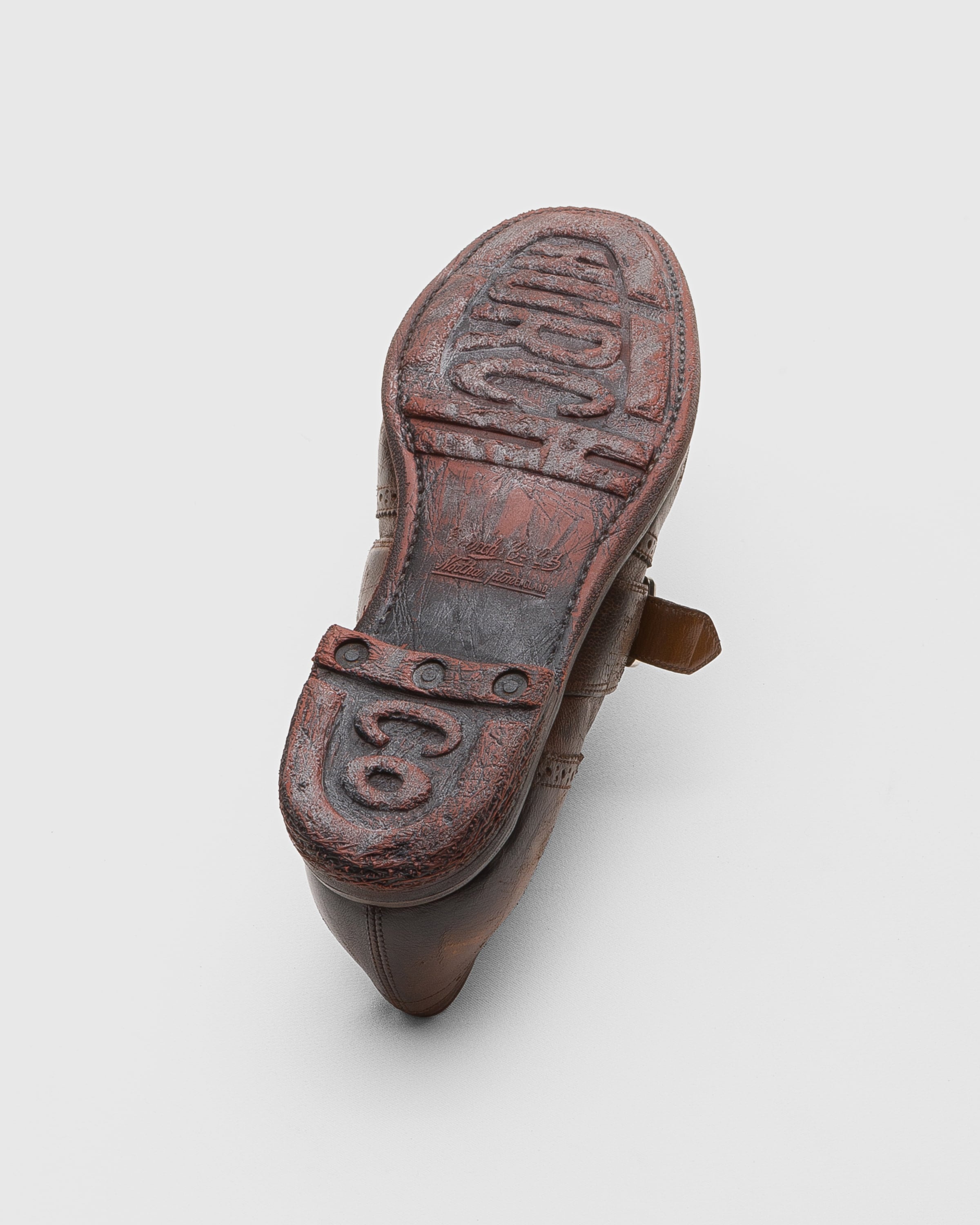 Glacé Calf Monk Strap - 6