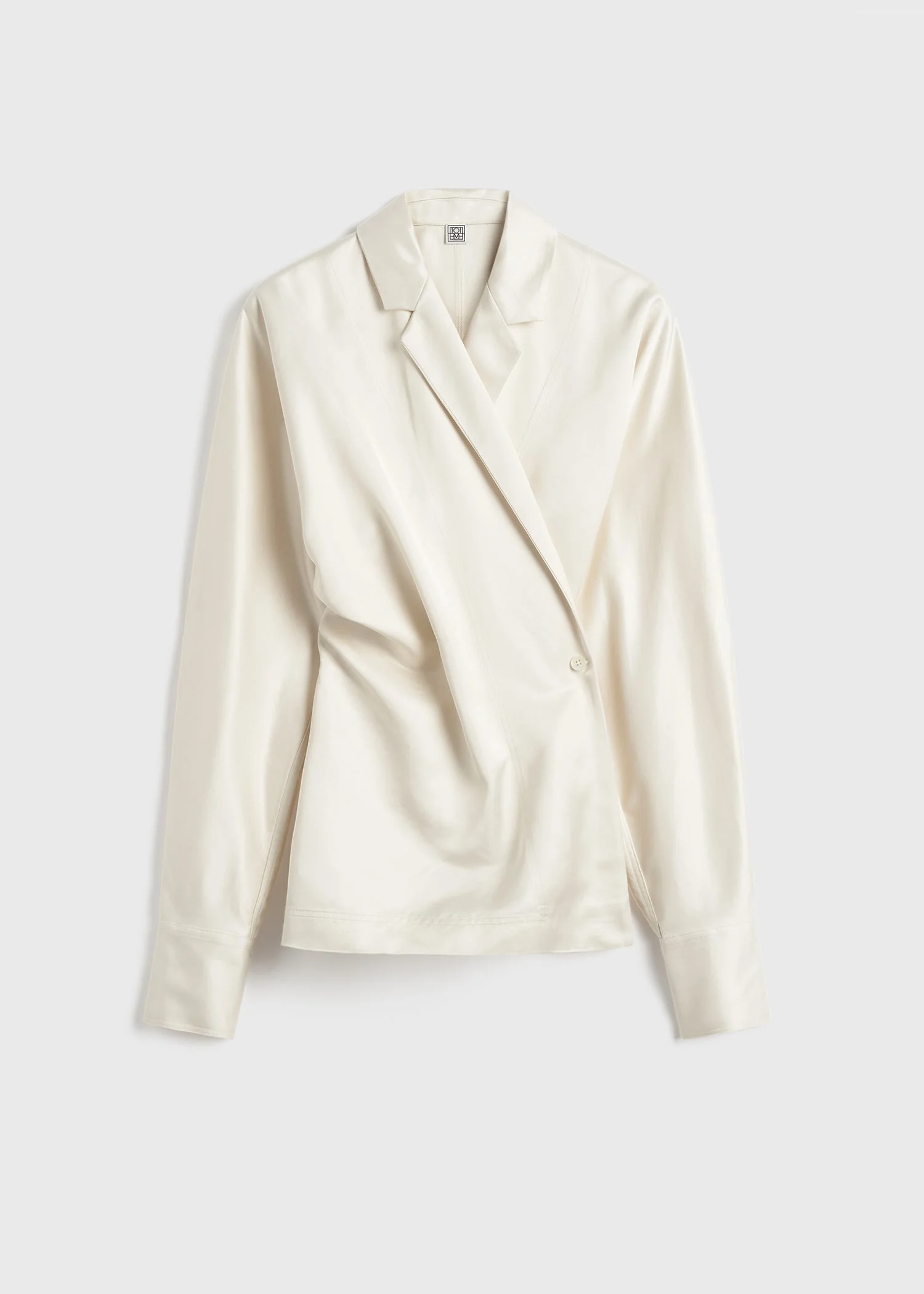 Wrap blouse ecru - 1