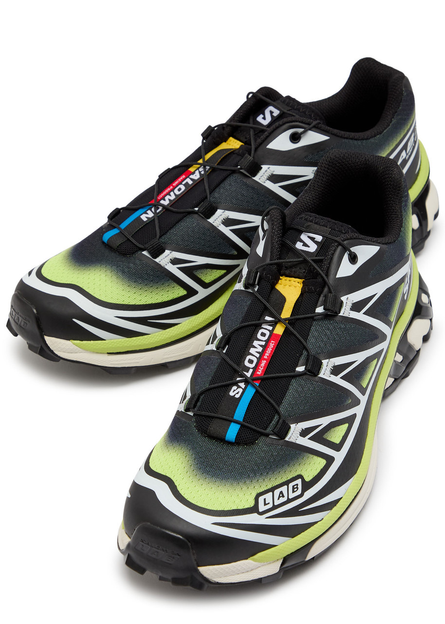 Salomon XT-6 Panelled Mesh Sneakers - 3