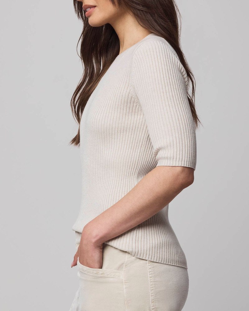Georgie Cashblend Elbow Sleeve Sweater 4