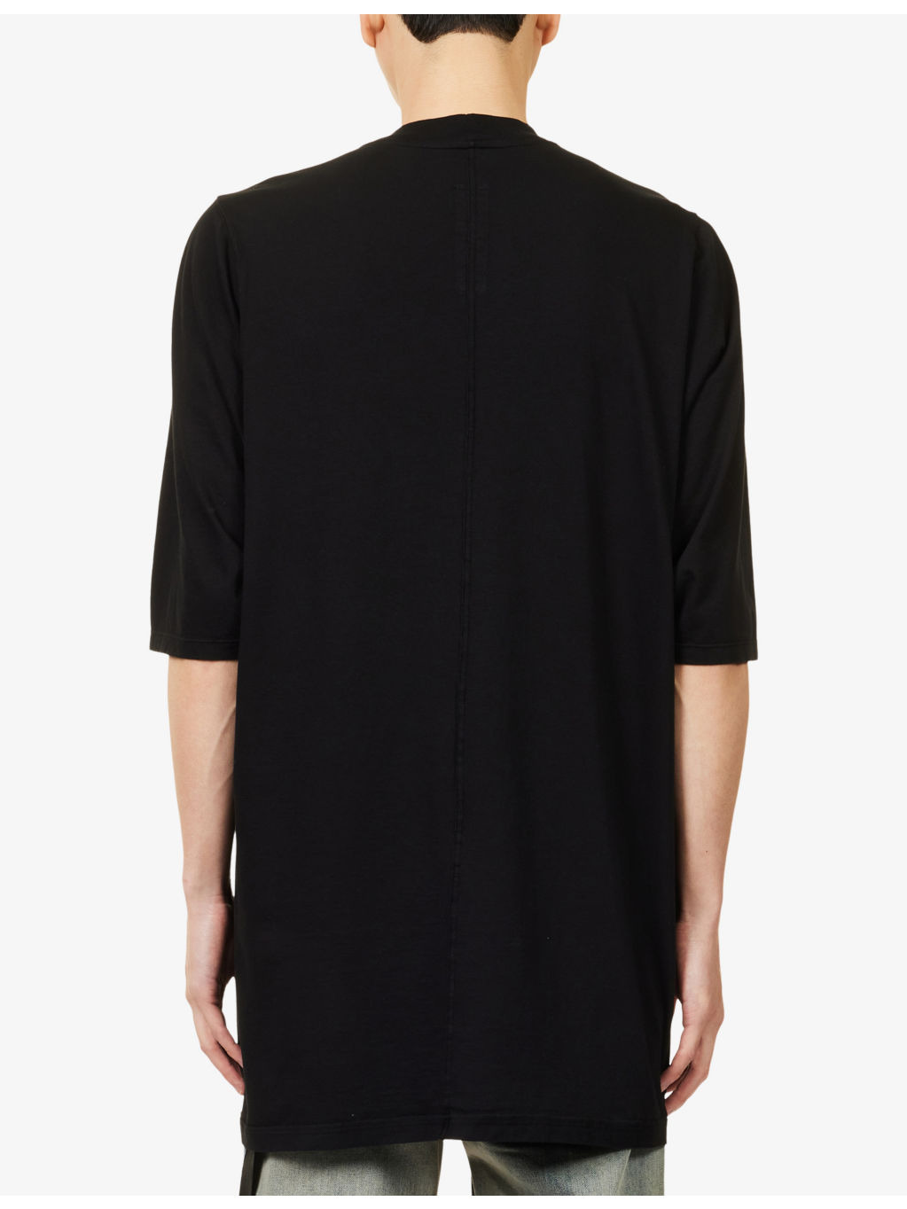 Jumbo Short-Sleeve Cotton T-Shirt - 4