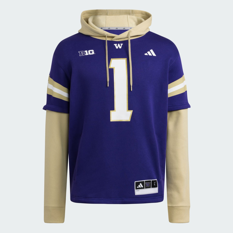Washington Huskies Football Jersey Hoodie 1