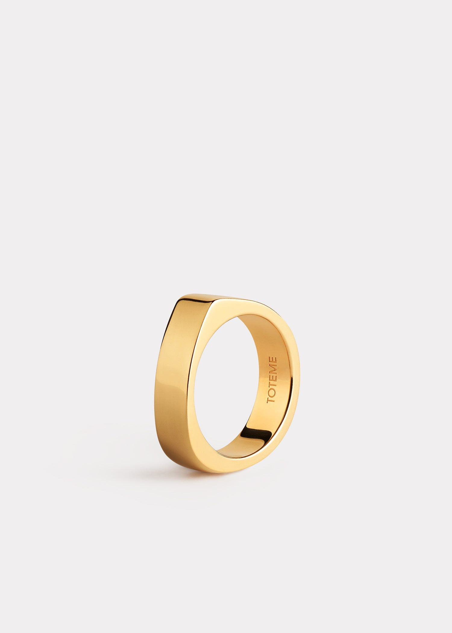 Signature ring gold - 6