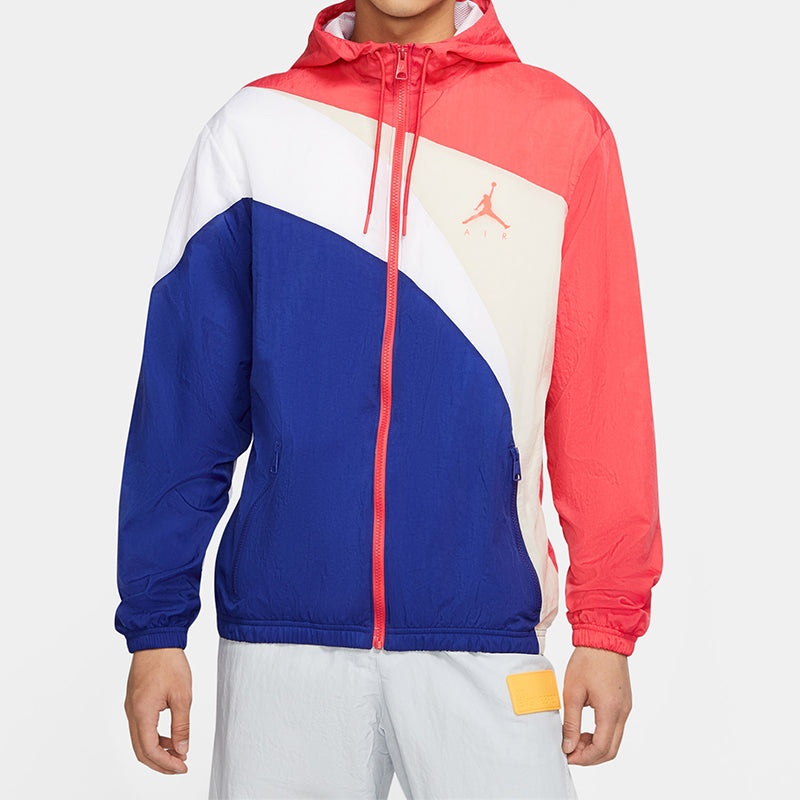 Air Jordan Jumpman Wave Logo Jacket Multicolor Splicing CK6867-631 - 3