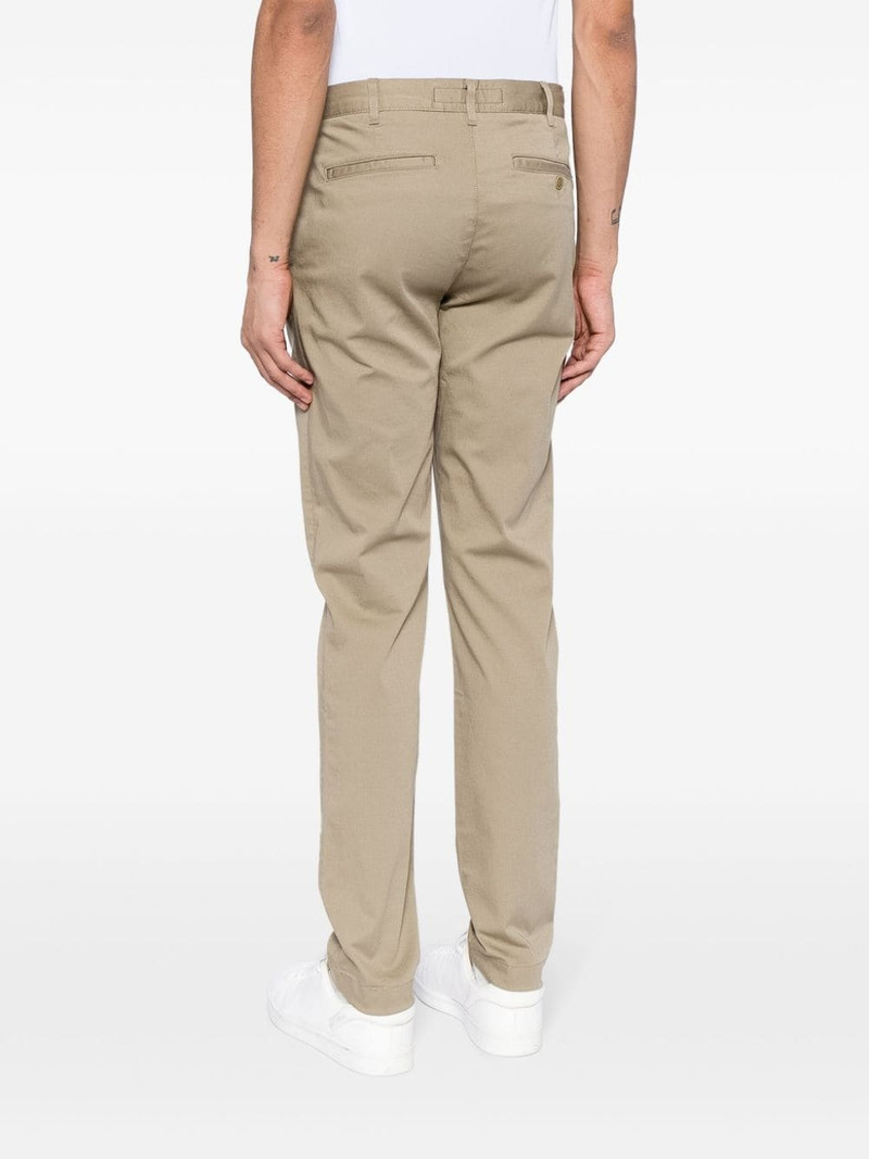 logo-patch slim-fit trousers 4