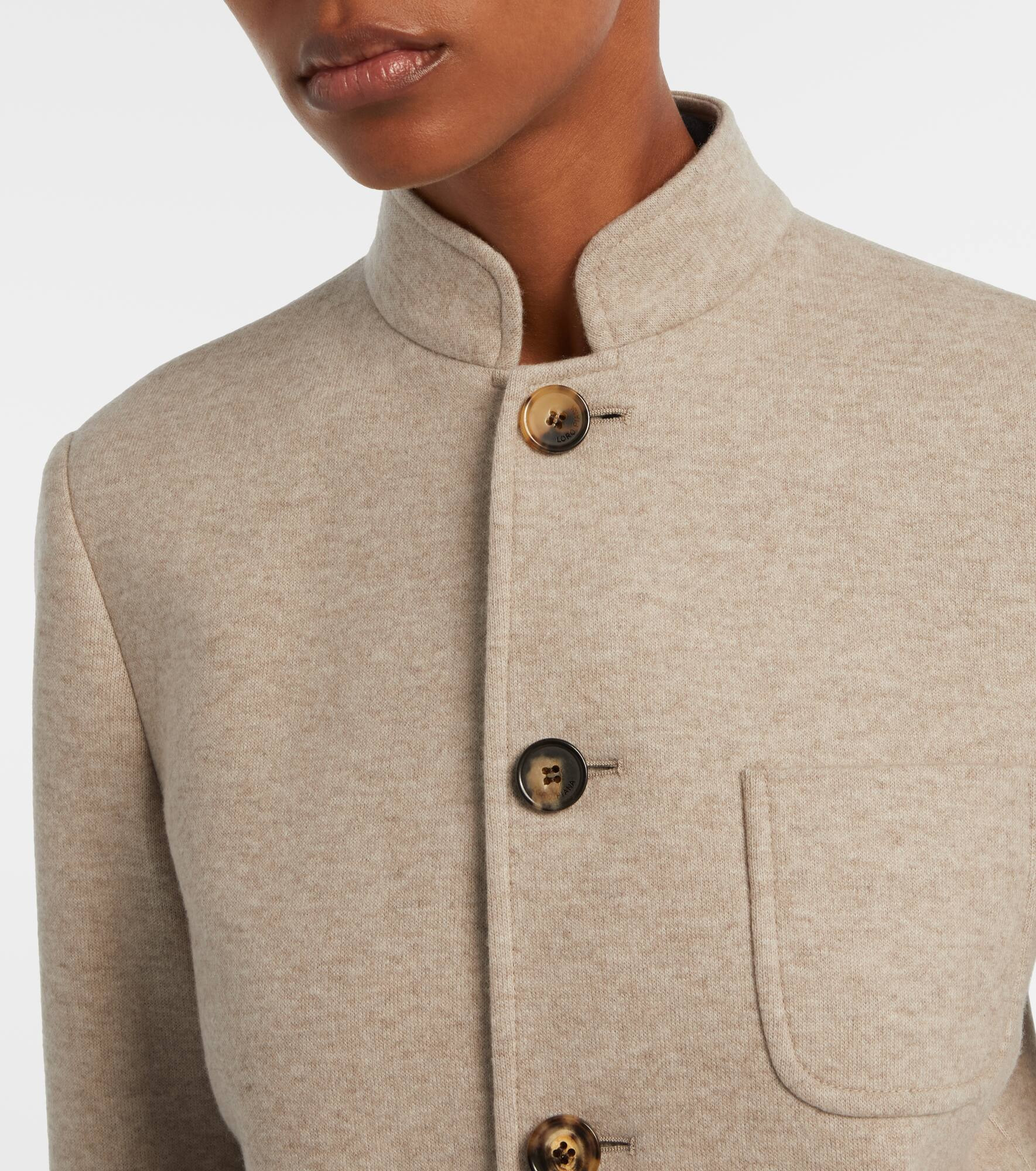 Spagna Mini cashmere-blend jacket - 4