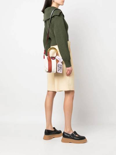 See by Chloé mini Laetizia colour-block tote bag outlook