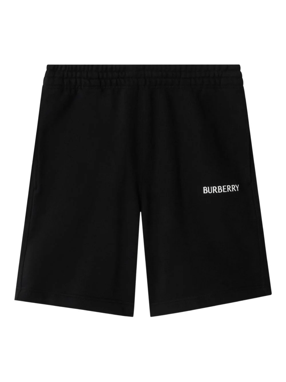 logo cotton track shorts - 1