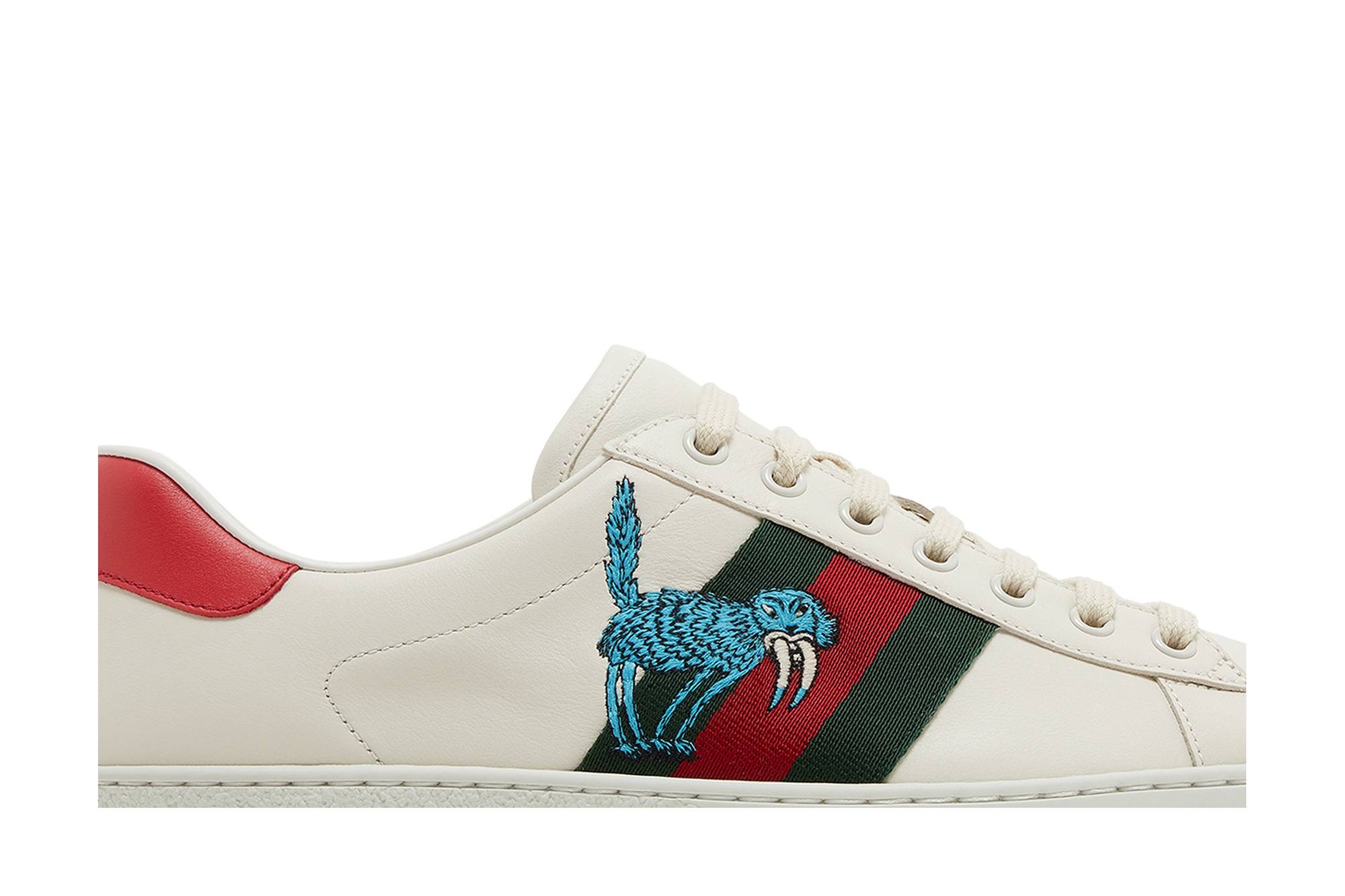 Freya Hartas x Gucci Ace 'Mythical Creature - White' - 2
