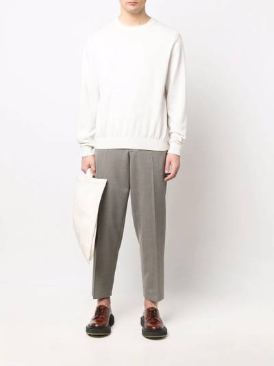 Lemaire straight-leg tailored trousers outlook