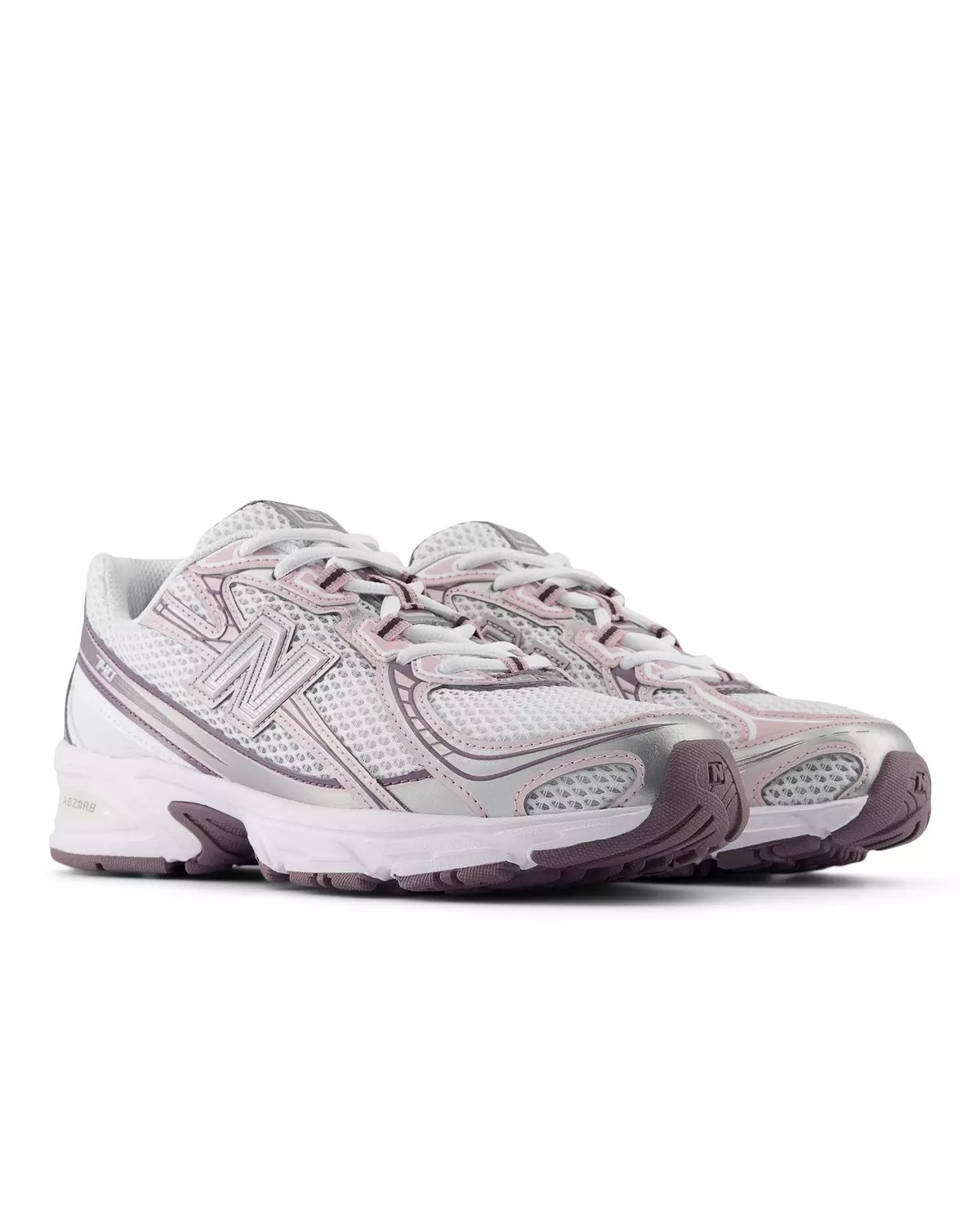 740 "White/Pink/Silver" Unisex Shoe - 5