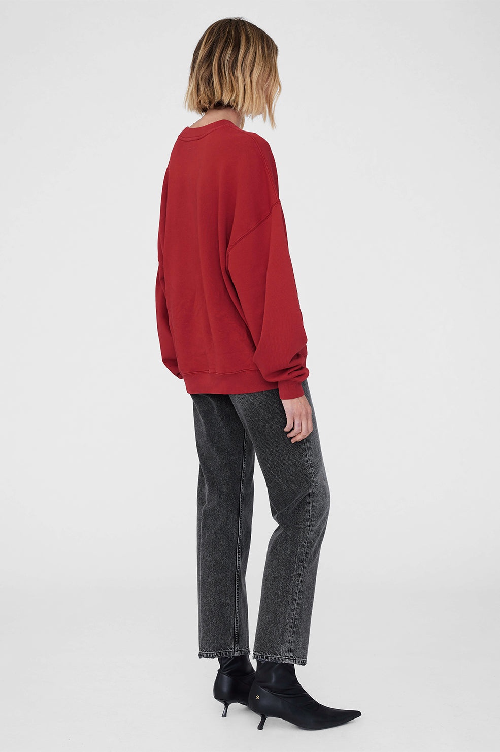 Miles Sweatshirt - Washed Red - 3