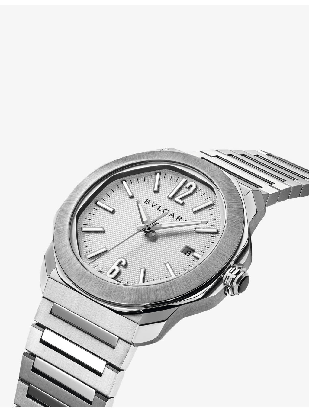 RE00018 Octo Roma stainless-steel automatic watch - 2