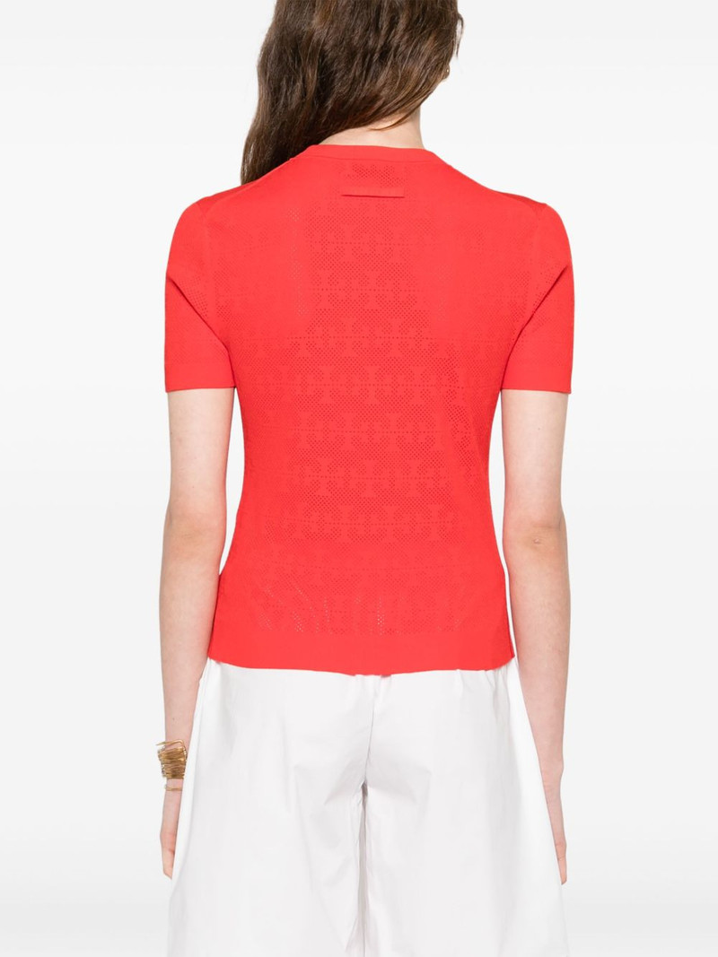 monogram short sleeve T-shirt 4