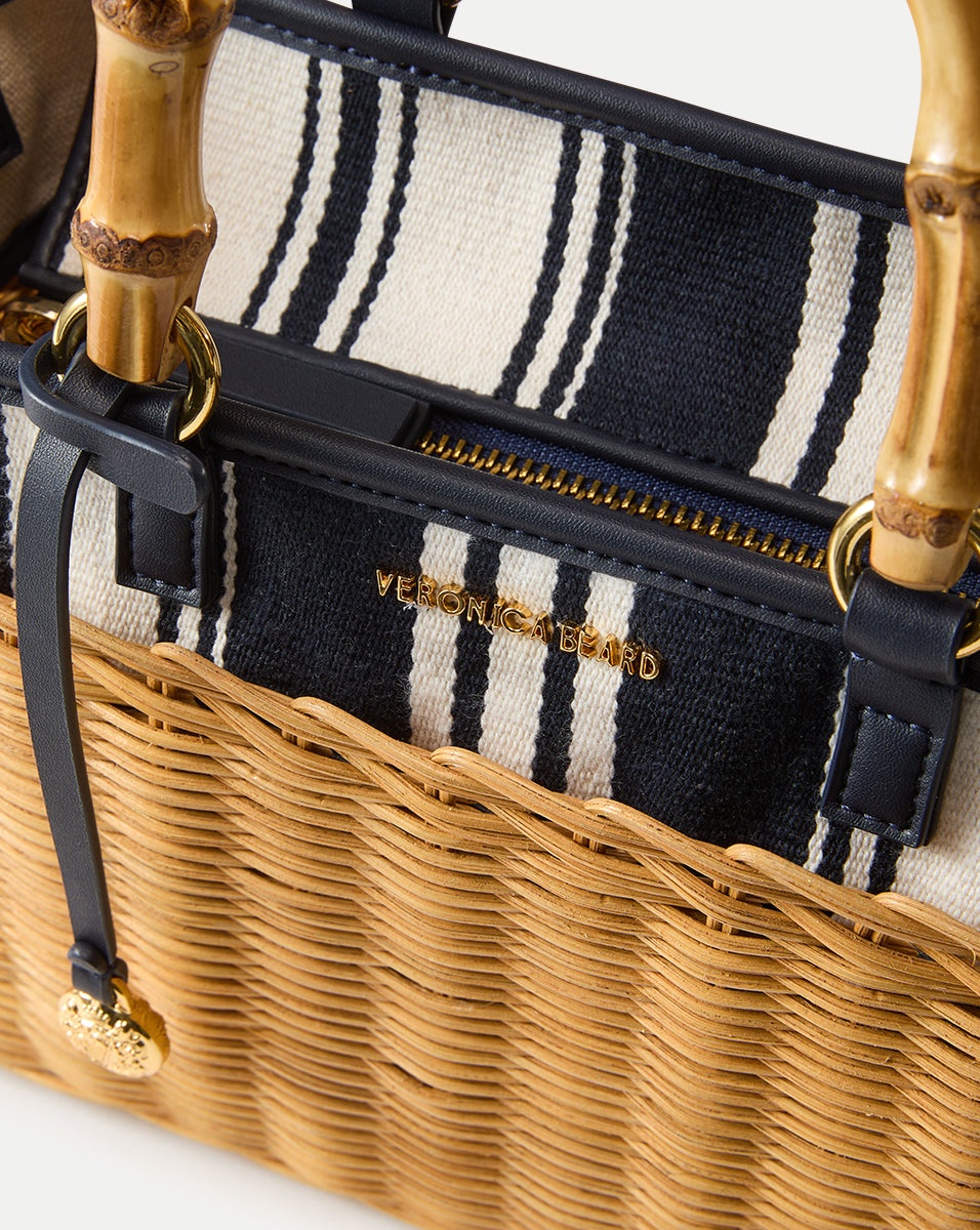 WICKER PORTO SATCHEL BAG - 3