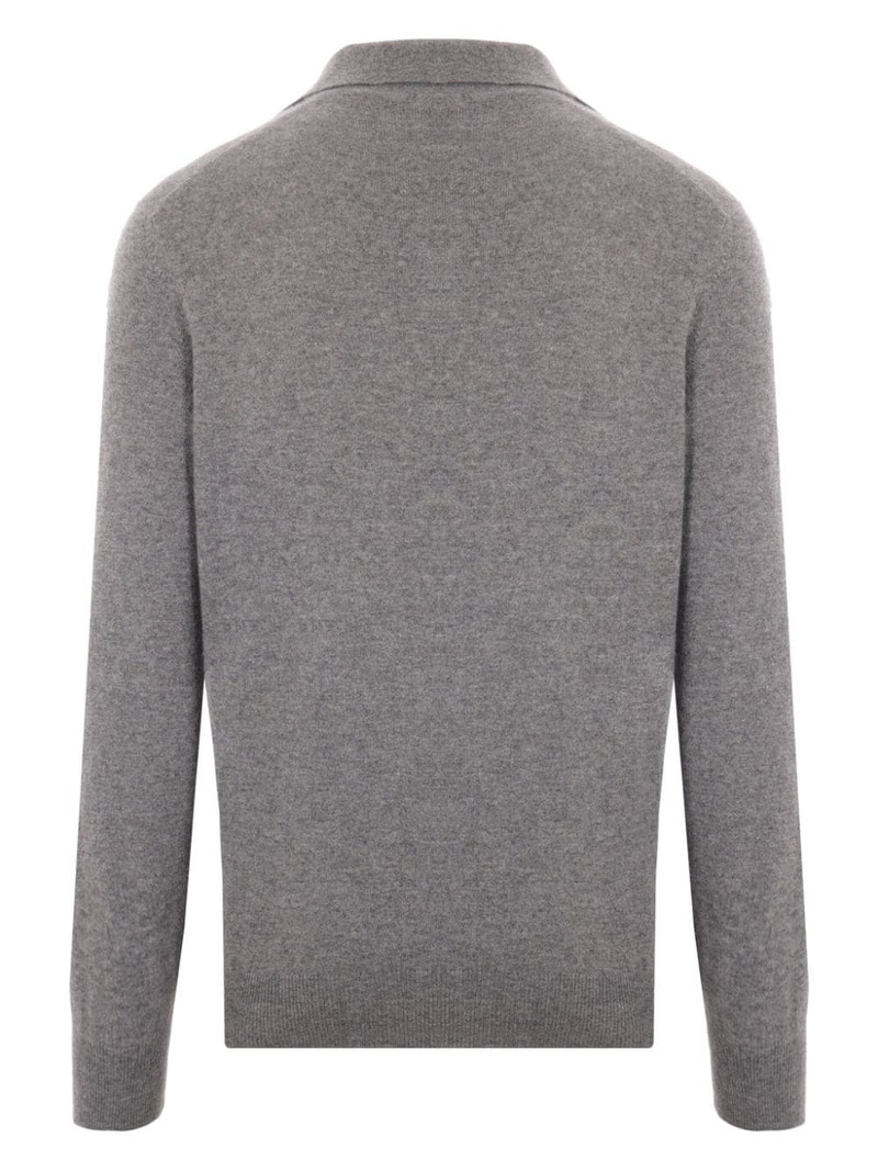 Brunello Cucinelli cashmere polo jumper outlook