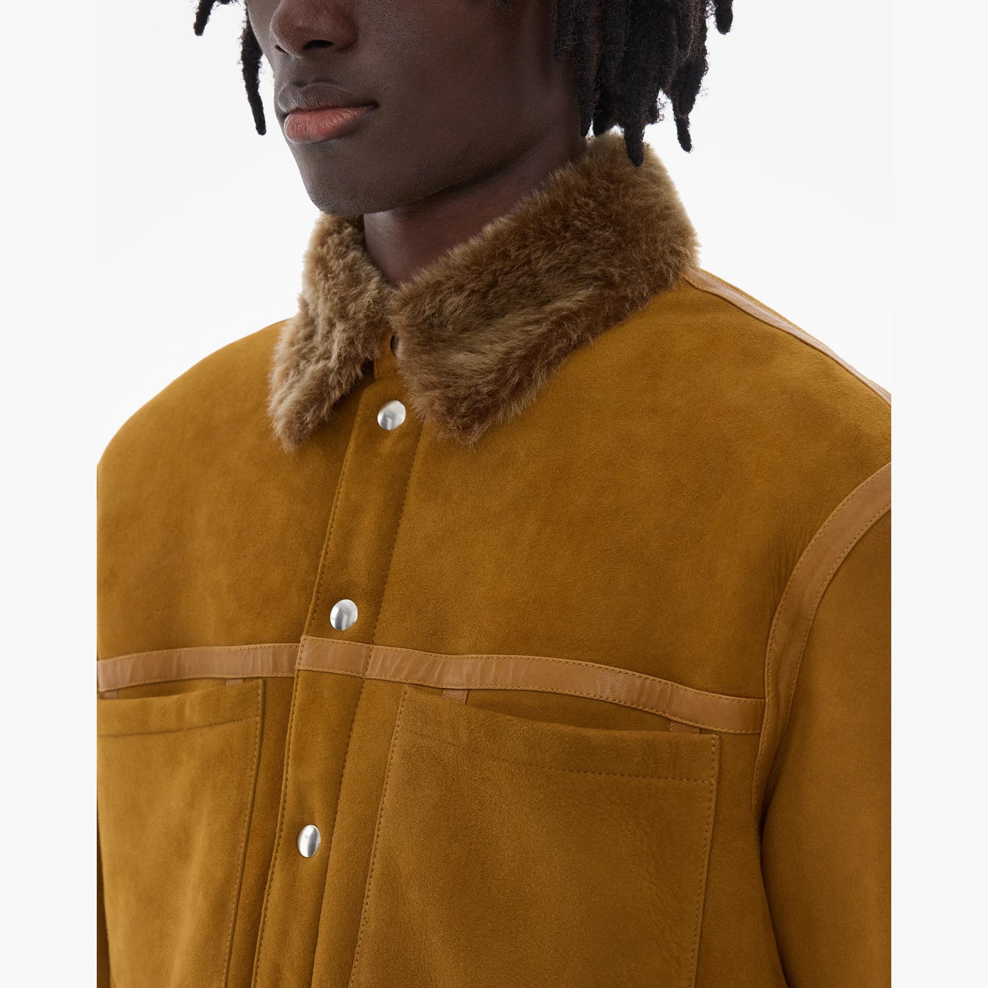SHEARLING TRUCKER JACKET - 6