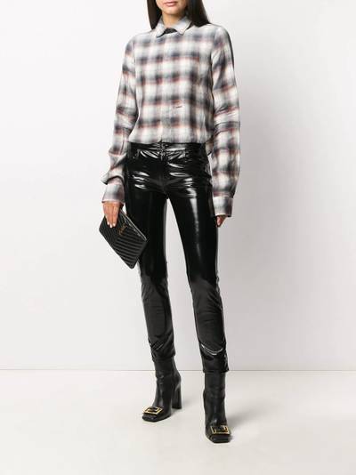 DSQUARED2 long-sleeve checked shirt outlook